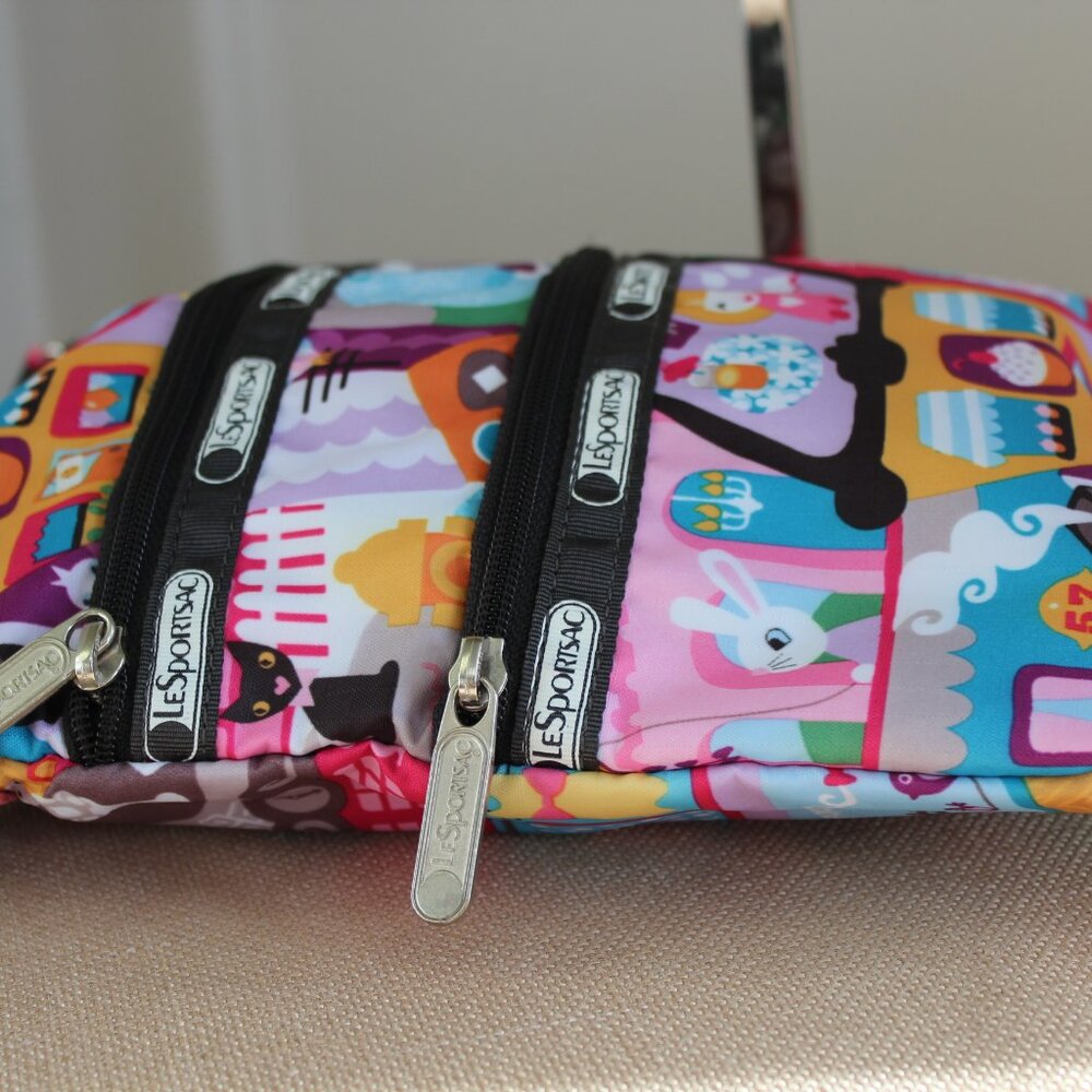 Lesportsac 3 zipper crossbody bag - Picture 9 of 11